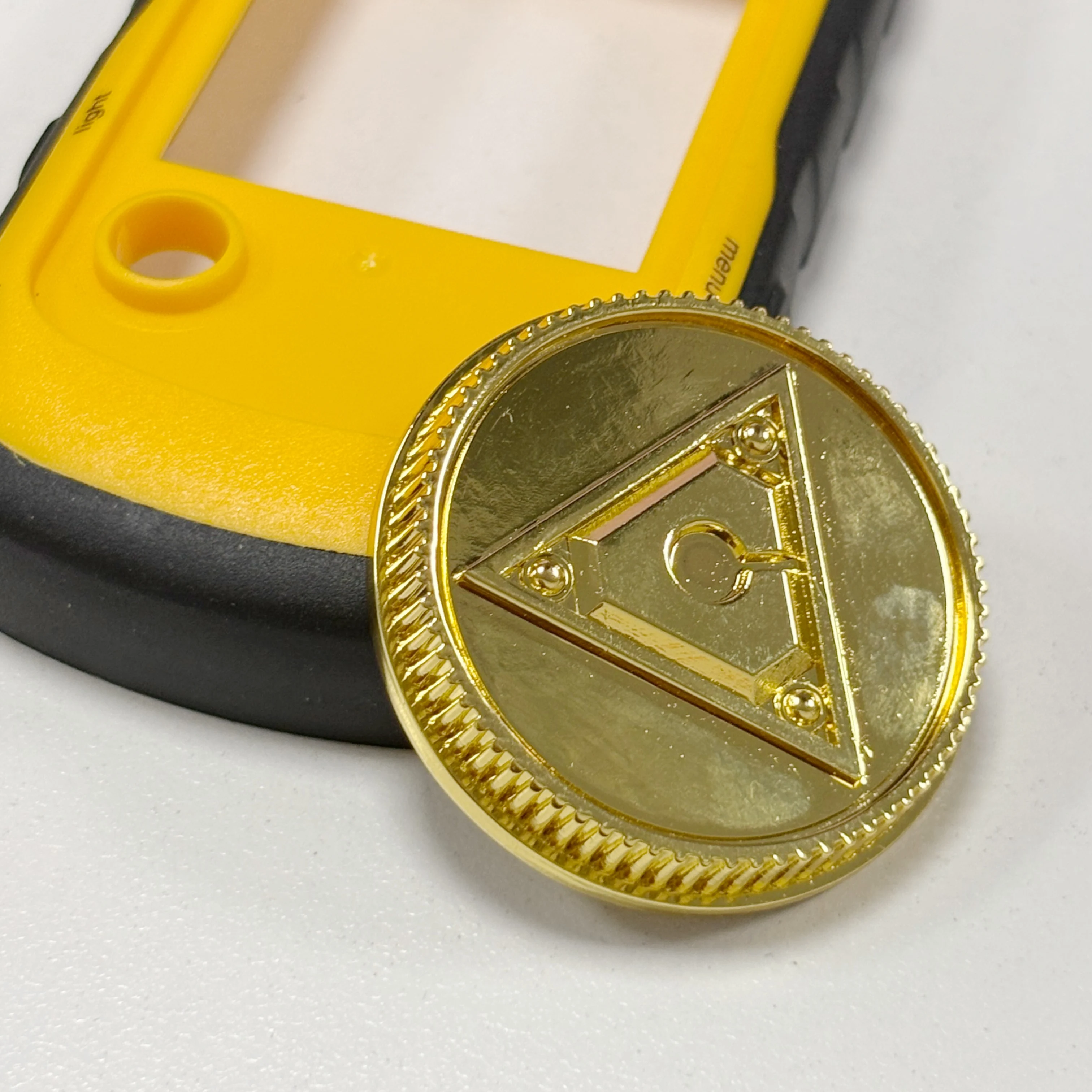 TURBO Power Coin-Gold Power Coin- Weathered Berlaku Untuk Properti Cosplay Legacy Ranger Morpher