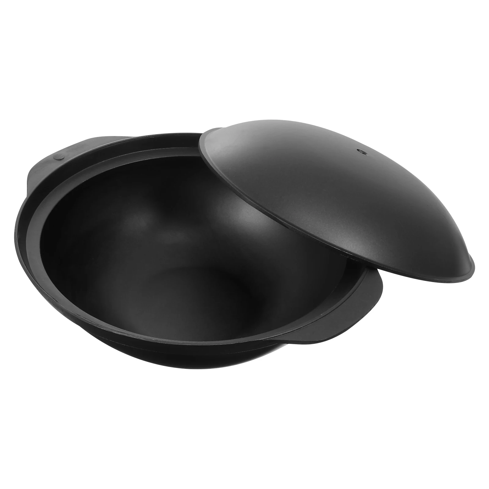 

1 Set Cast Aluminium Clay Rice Casserole With Lid Heat Resistant Chicken Braised Pot For Home Kitchen Small Casserole Soup Stew