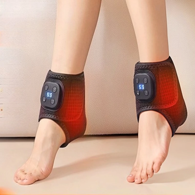 

Ankle Heating Bracelet with Wireless Design, 3-Temperature Settings, Sports Injury Recovery Aid for Swelling Relief