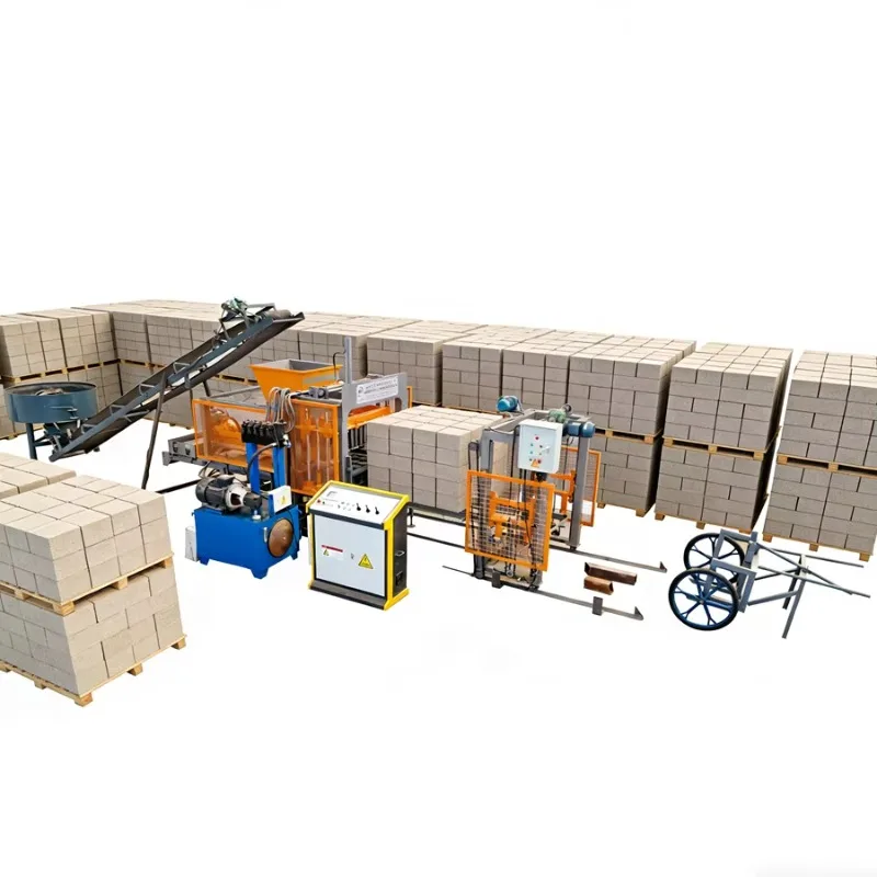 Customized Paving Block Making Machine Automatic Concrete Brick Machine Hollow Block Making Machinery Machine De Fabrication De