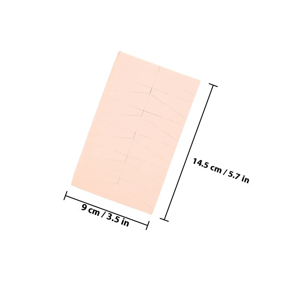 2 pçs cunha maquiagem esponjas triângulo beleza puff para fundação blush creme rosto ferramenta de aplicação portátil