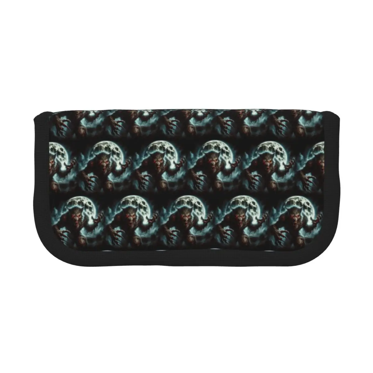 

Werewolf In The Moonlight Pencil Cases for Student Gifts Pen Box Pencil Bag Big Capacity Pencil Pouch Pen Holder
