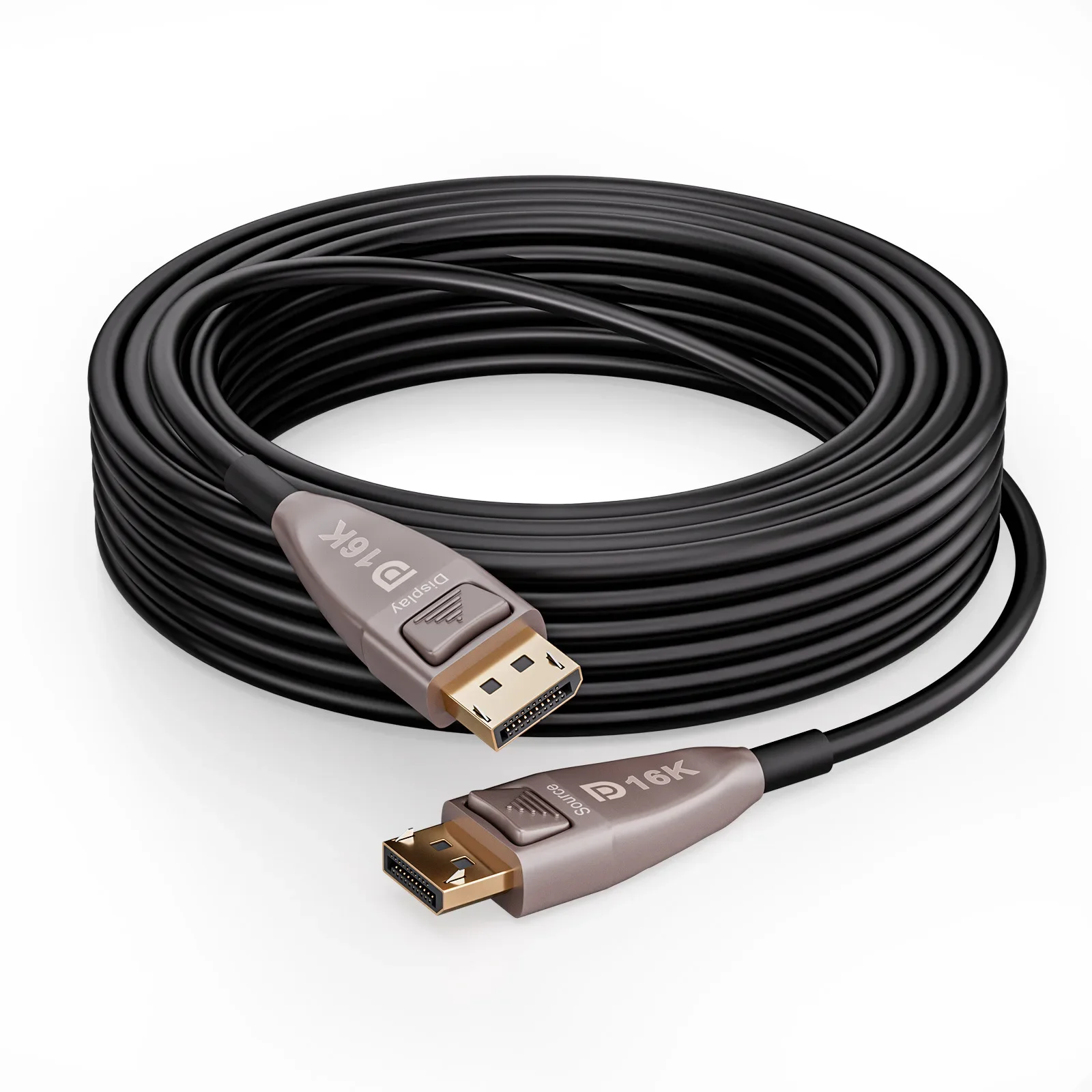 Display corporate high-definition video cable, esports computer monitor graphics card connection cable DP16K fiber optic cable