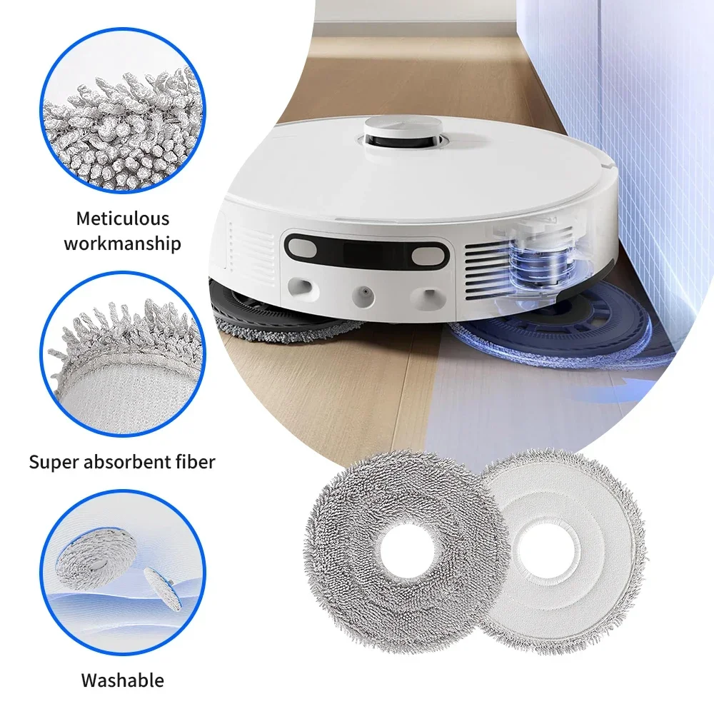 Fit For Dreame L10s Pro Ultra Heat/X30 Ultra/X30 Pro/L10s Ultra Gen 2/D20 Ultra Mova E30 Ultra Bags Main Side Brush Filter Rags image 5