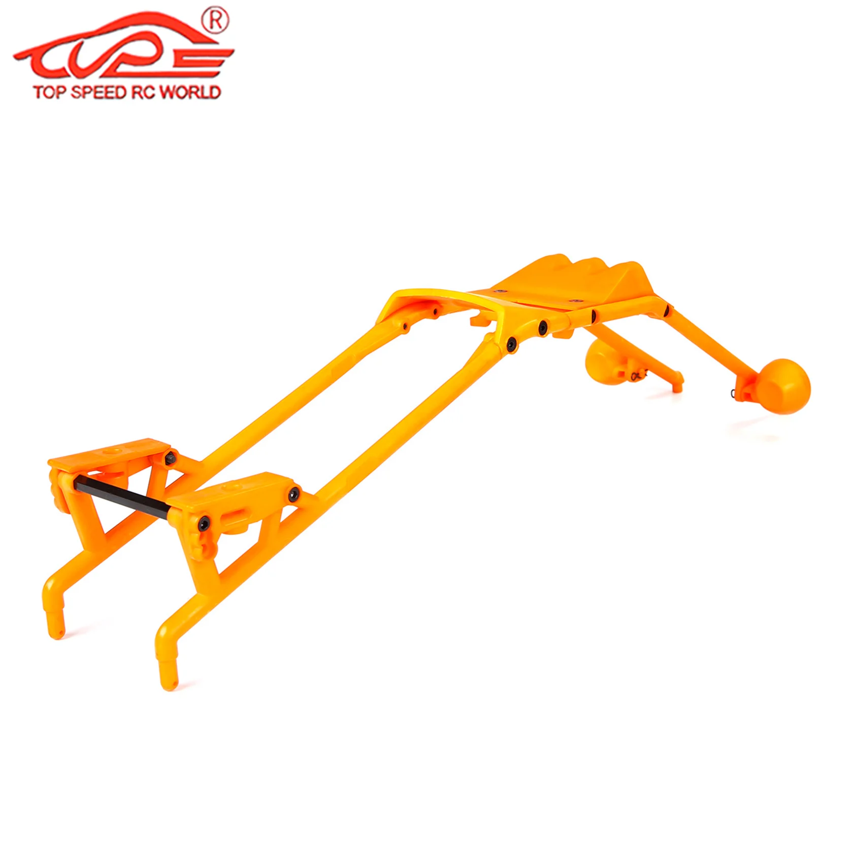 Quadro de plástico ou nylon ou metal para carro Rc 1 unidade para 1/5 HPI ROFUN KM ROVAN BAJA 5B SS