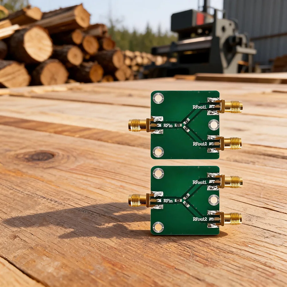 1pc 2-Way Power Splitter DC 5GHz For RF K Connector Industrial Electrical Supplies Resistor Power Divider