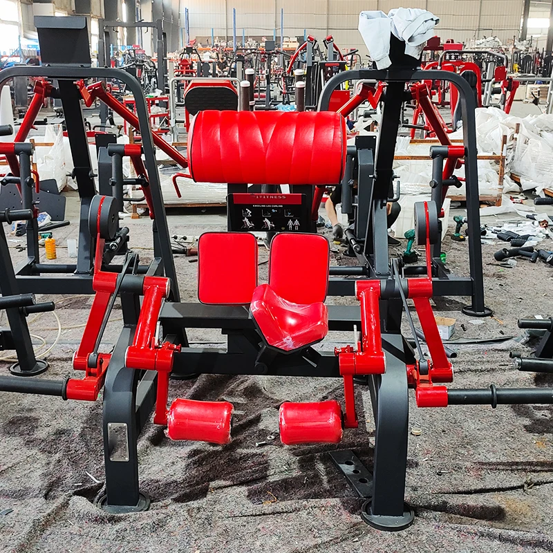YTYIN Commercial Kneeling Leg Curl Machine Prone Hamstring Trainer Fitness Equipment For Professional Gym Strength Training Club