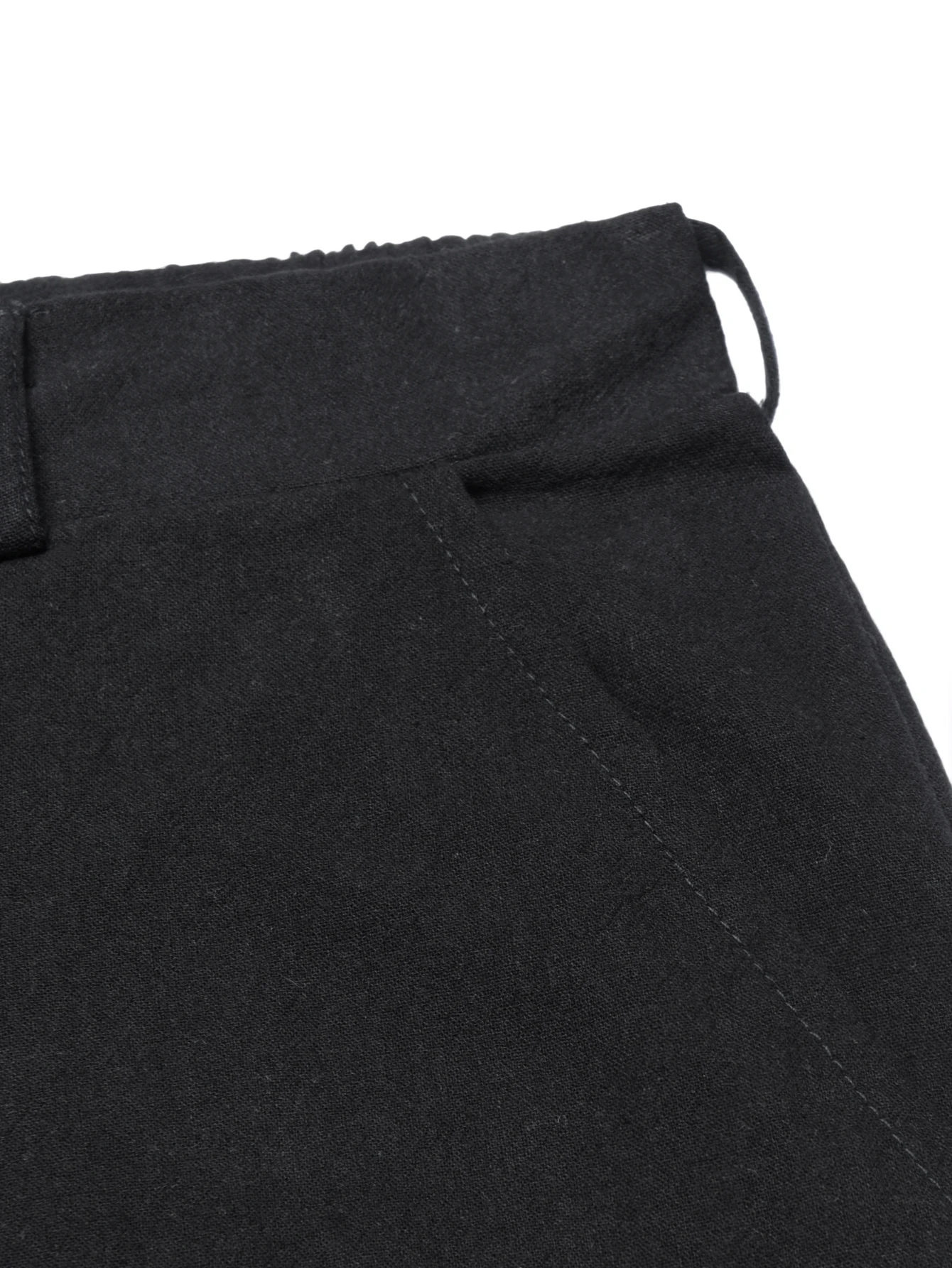 Men's Spring & Autumn Linen Ca - Linen Pant Wide ulasan dan harga
