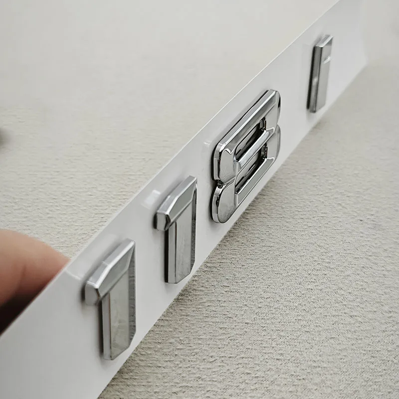 ثلاثية الأبعاد ABS كروم سيارة رسائل شعار 118i 120i 125i الخلفي الجذع شارة شعار ملصق لسيارات BMW 118i 120i 125i الذيل بمناسبة الملحقات #5