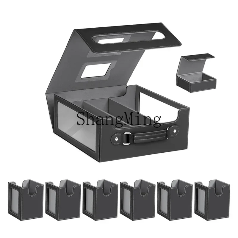 

CLL large-capacity magnetic suction set, multi-functional separation, window opening card box, hard card storage