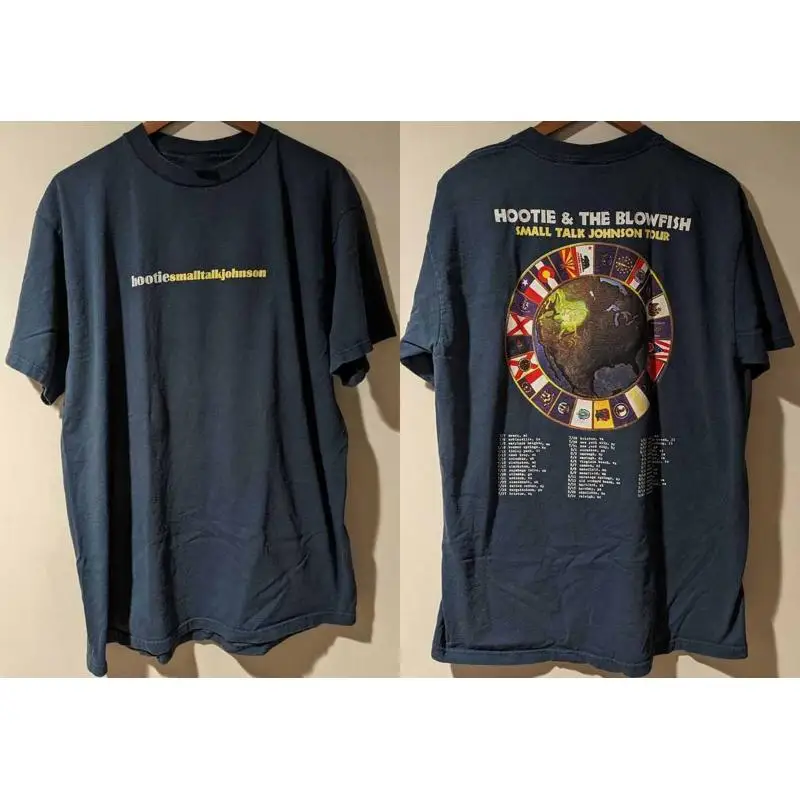 تي شيرت Talk Johnson Tour 2 Side Hootie And The Blowfish أسود S 5Xl Uu131