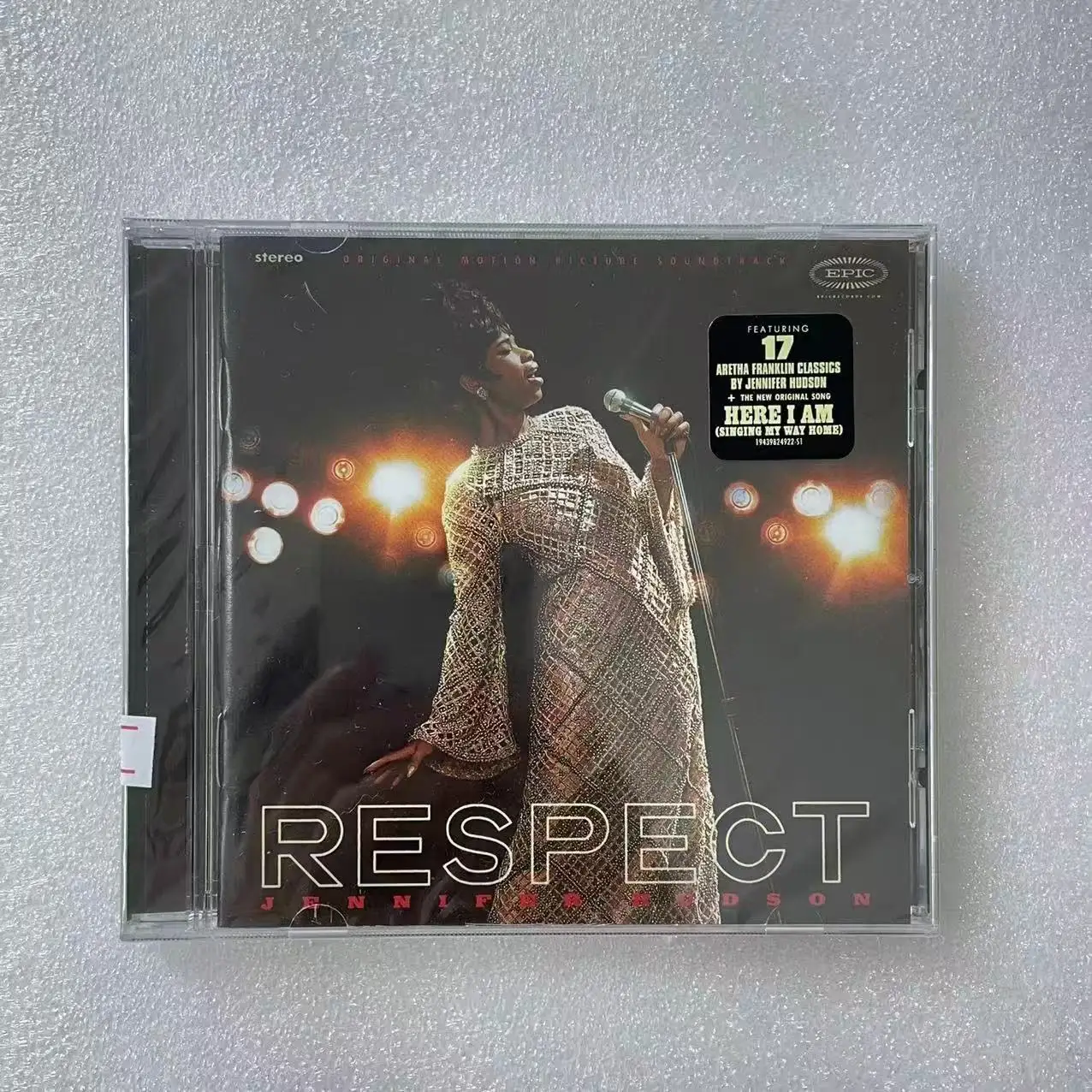 

Jennifer Hudson Respect Music CD Greatest Hits Album Music Record Cosplay Walkman Car Soundtrack Box Party Music