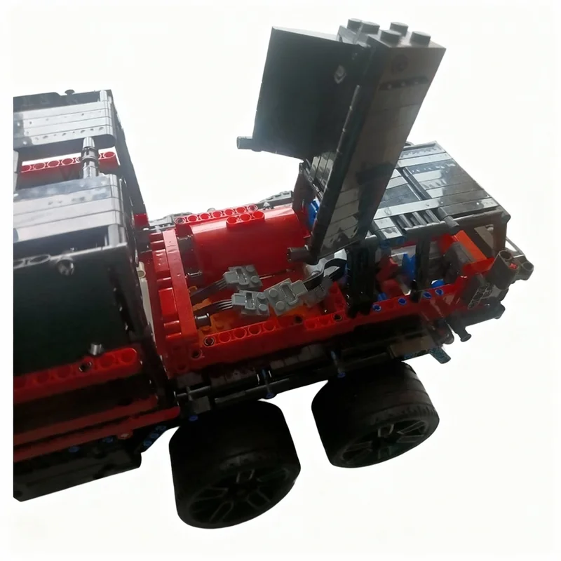 2641pcs MOC 8x8 Rocket Carrier - огляд і ціна Art And Craft Rocket