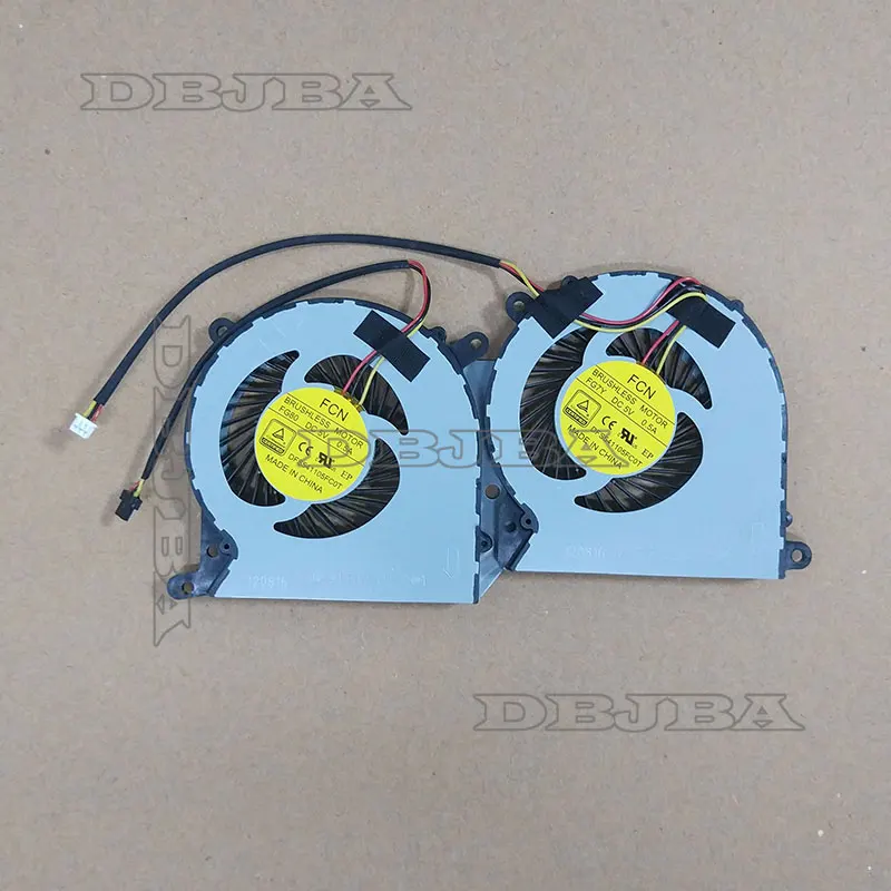 Laptop GPU Cooling Fan For FCN BRUSHLESS MOTOR FG80 FG7Y DFS541105FC0T DC 5V 0.5A 6-31-P6502-201 3Pin