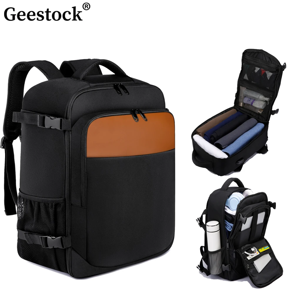 Geestock Airplane Backpack Cabin Bag 40×20×25 Multifunctional School Bag Outdoors Travel Backpack Laptop Backpack mochila cabina