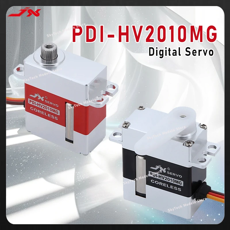 JX Servo PDI-HV2010MG Digital Mini Servo - 11KG Torque Metal Gear Coreless HV RC Car Robotics Acessório