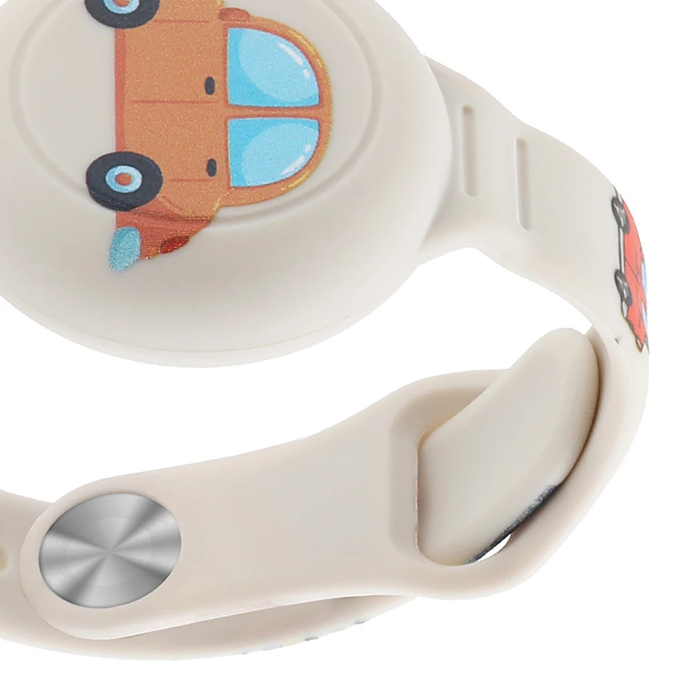 

Cute Bracelet Waterproof Cartoon Wristband Silicone Lightweight GPS Tracker Holder for AirTag