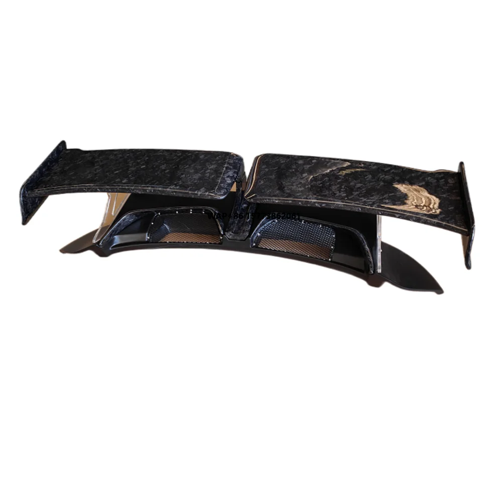 

Genuine TE Style Carbon Fiber Forging Rear Trunk Spoiler Wing Body Kit for Por 992 Genuine Carbon Fiber Forging Pattern