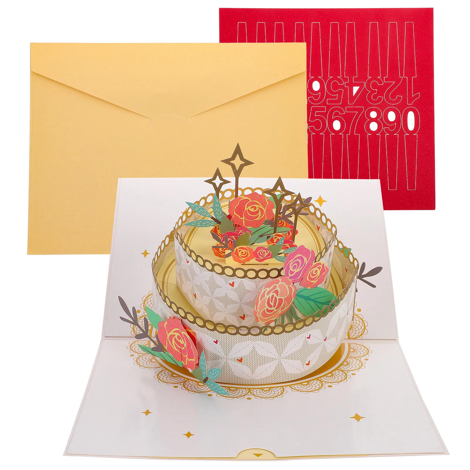 

Открытки с розами на день рождения - открытки-сюрпризы для женщин, цветочные подарочные открытки, поздравительные открытки на день рождения, открытки на День святого Валентина