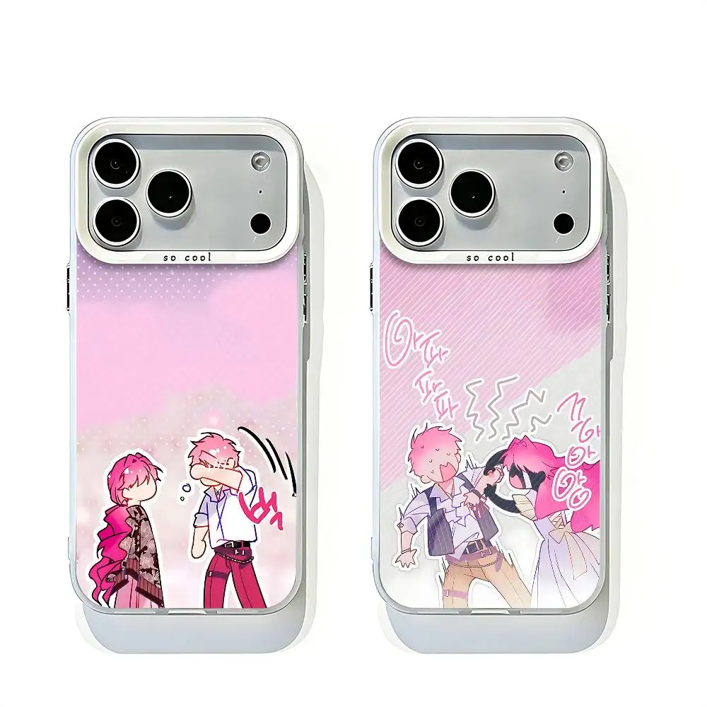 

V-Villains Are D-Destined to Die White Matte So Cool Lens Bumper Printed Cover For iPhone 16 15 17 14 11 12 13 Pro Max