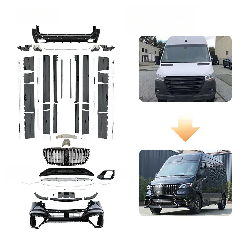 GBT New val  W907 Upgrade Body Kit 2018-2023  Sprinter Van MPV Conversion