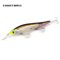 Countbass 112mm 15.7g Floating Jerk Baits Minnow Angler's Lure for Fishing Diving Depth 2.5-3m Wobblers Hardbait Leurre