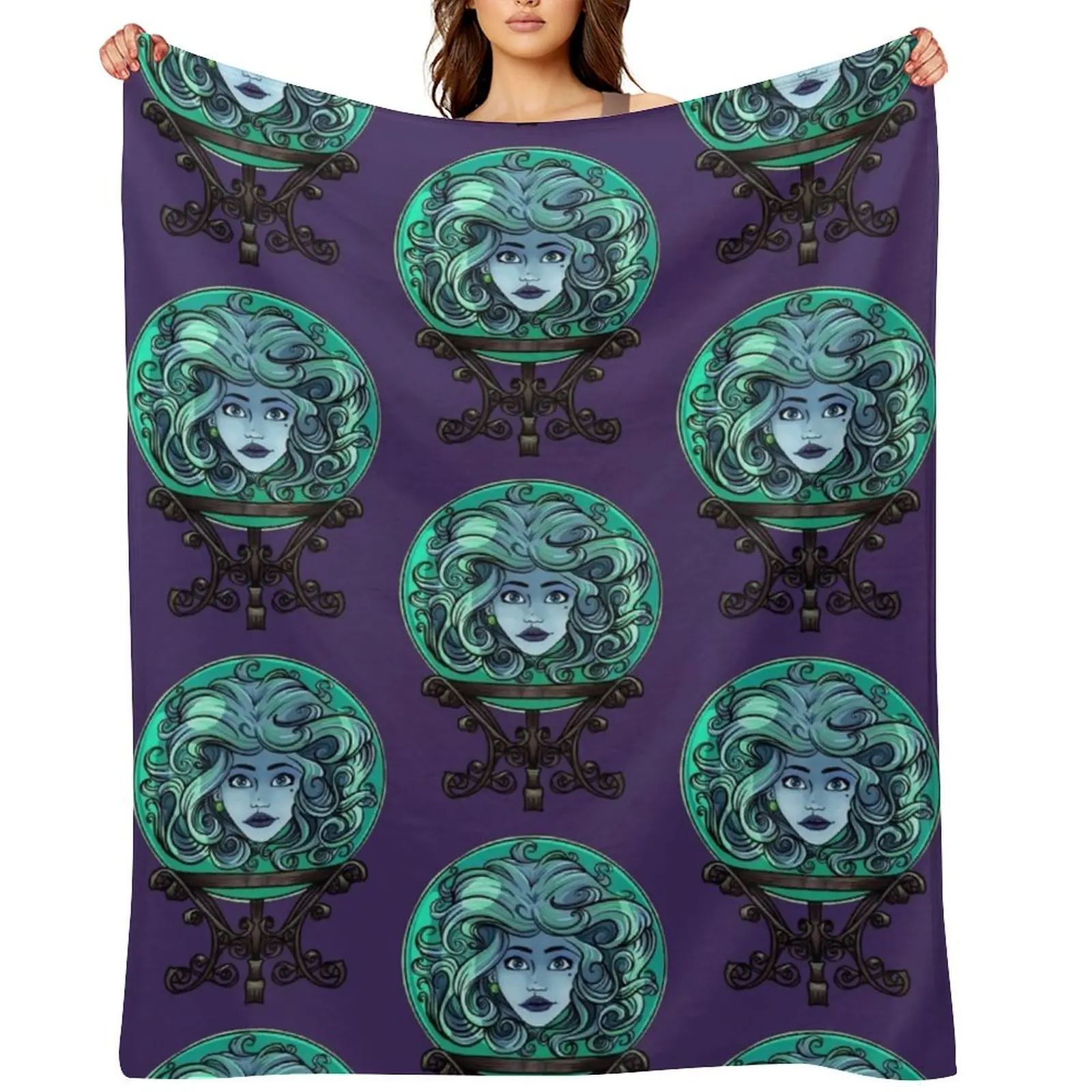 

Мадам Леота, без фона, одеяло, роскошные многоцелевые термобелье для путешествий, одеяла для среды