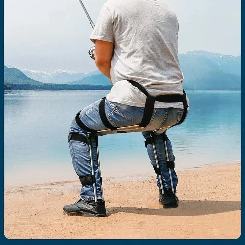 

Portable Sports Wearing Invisible Seat Folding Stool Exoskeleton Wearing Chair Fishing Travel Multifunctional Seat