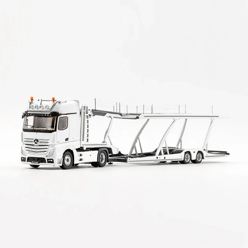 GCD 1:64 Actros Double Decker Car Trailer LHD Diecast Model Car - Image 3