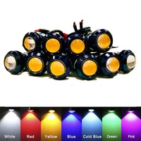 12V LED Turn Signal Lamp Eagle Eye DRL 10Pcs 18mm High Power SMD Daytime Running Car Fog Bulb Reverse Backup Parking Light