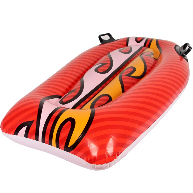 pvc toy 112*62CM inflatable big kickboard water board swimming pool water rider baby animal rider air mat mattress B39001