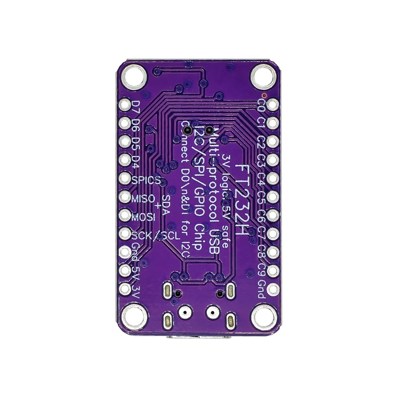 1PCS MCU FT232H Multifunction High-Speed USB to JTAG UART/ FIFO SPI/ I2C Module