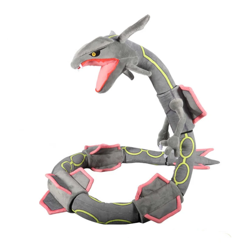 170cm Pokemon Rayquaza Anime Large Plush Doll Pillow Decoration Adult Children's Birthday Gift Toy