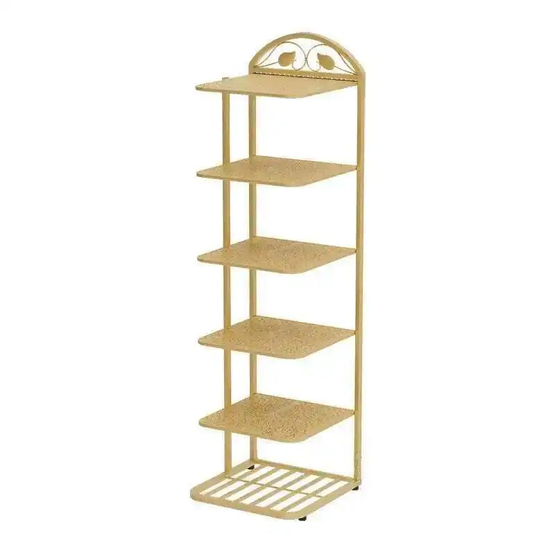

Shoe Rack Minimalist Modern Light Luxury Storage Organizer Entrance Multi-layers Shoe Shelf Simple Iron Metal Shoe Organizer