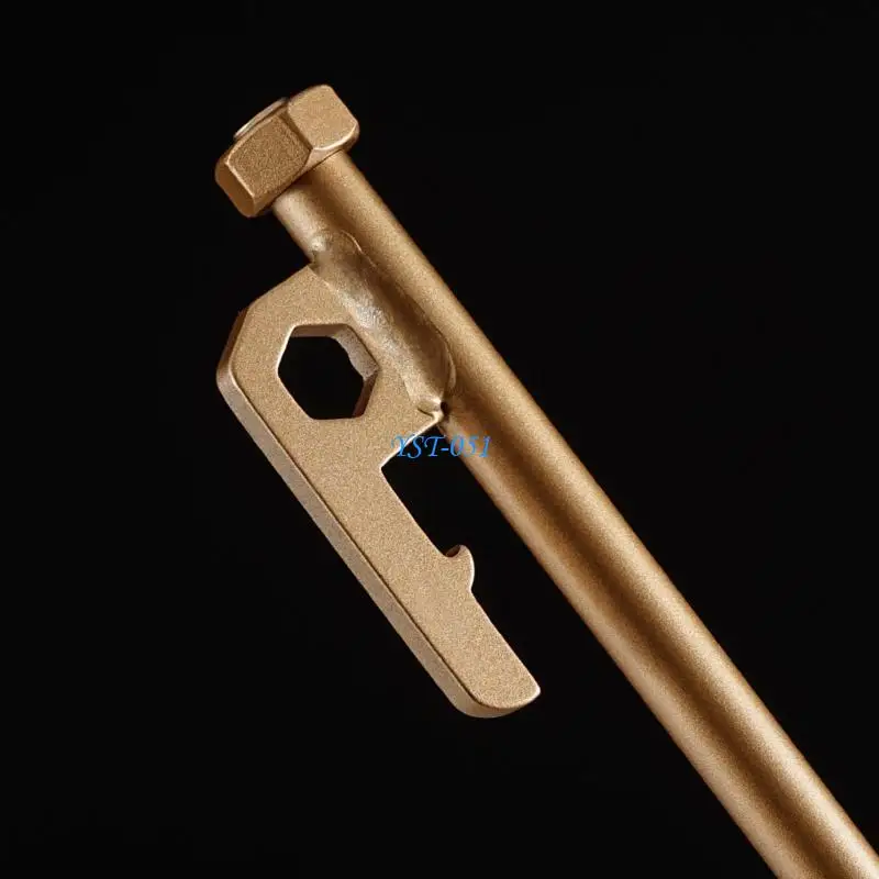 Piquets tente professionnels E15A, clous tente d'extérieur durables, piquets tente robustes adaptés Camping, jardin,