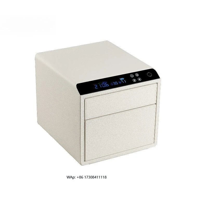 All Steel Anti-Theft Storage Drawer Intelligent Password Protected for Jewelry Watches Cash Office Documents Wardrobe Hardware