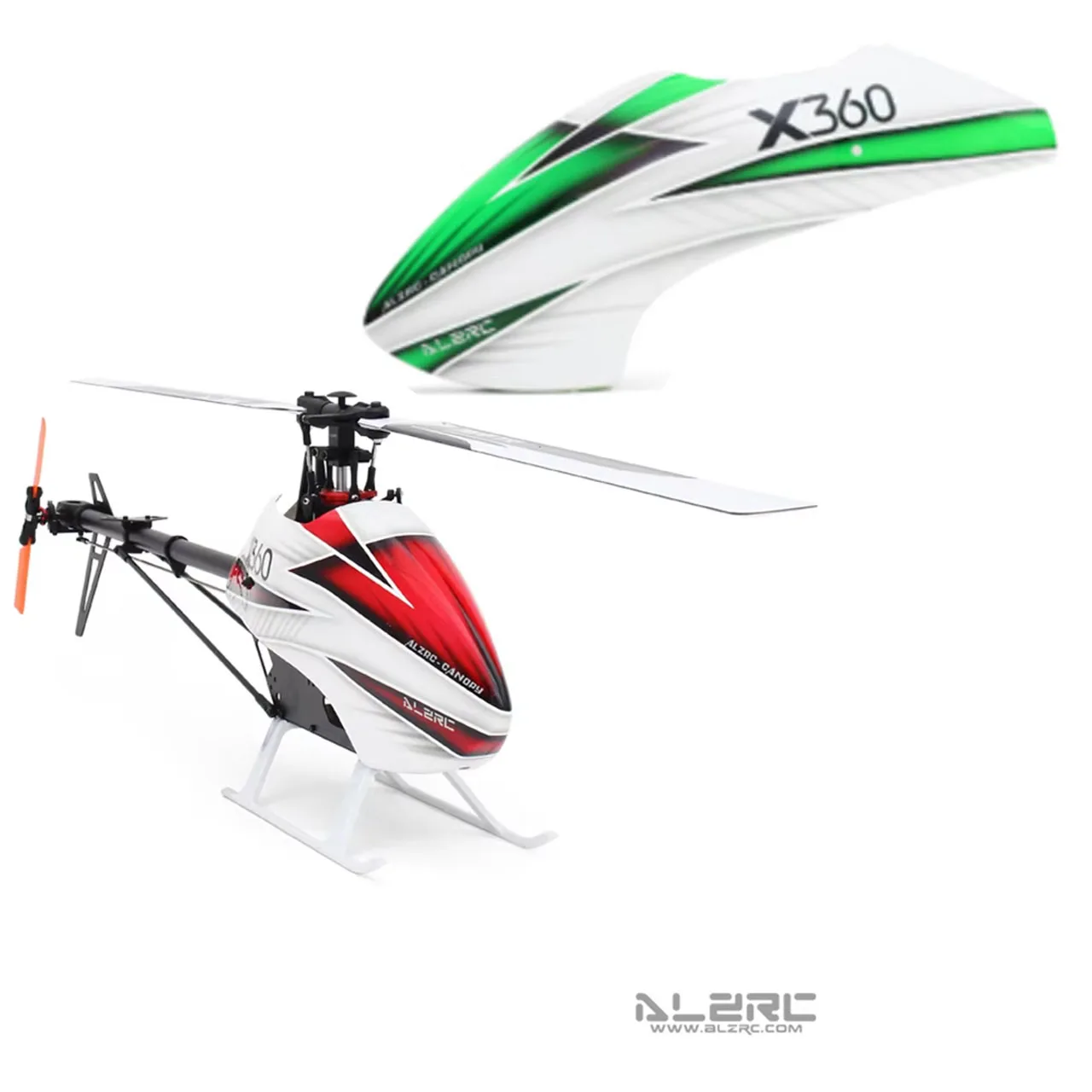 ALZRC - Devil X360 FBL KIT 3D Flying RC Helicopter framework