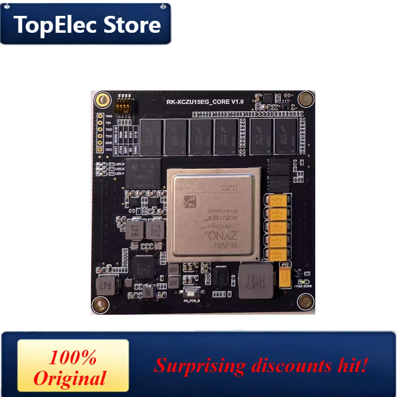 TopElec RK-XC2U15EG MPSOC Development Board XCZU15EG Development Board, Core Board XILINX FPGA FMC HPC