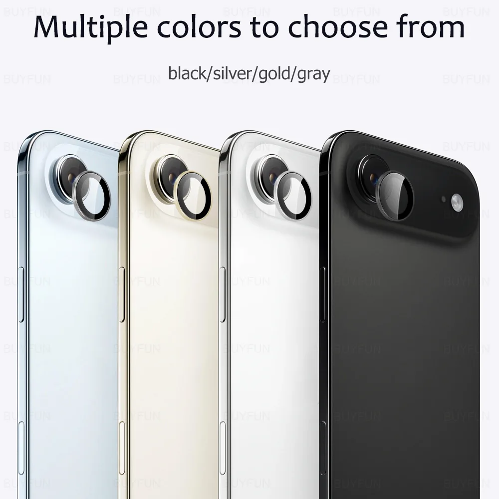 لابل آيفون الهواء 5G 2025 عين النسر المعدنية حامي الكاميرا آيفون اير Airiفون عدسة حلقة غطاء أبل آيفون اير آيفون ايفون #2