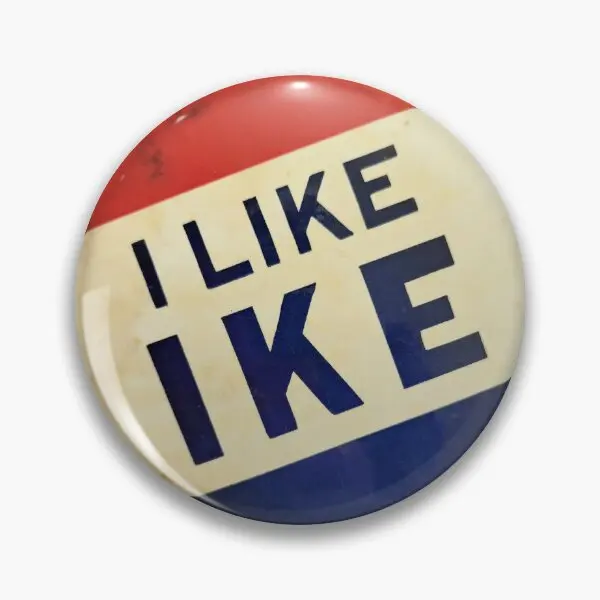 I Like Ike Vintage Election Campaign But  Soft Button Pin Cartoon Jewelry Brooch Decor Gift Women Hat Collar Lover Funny