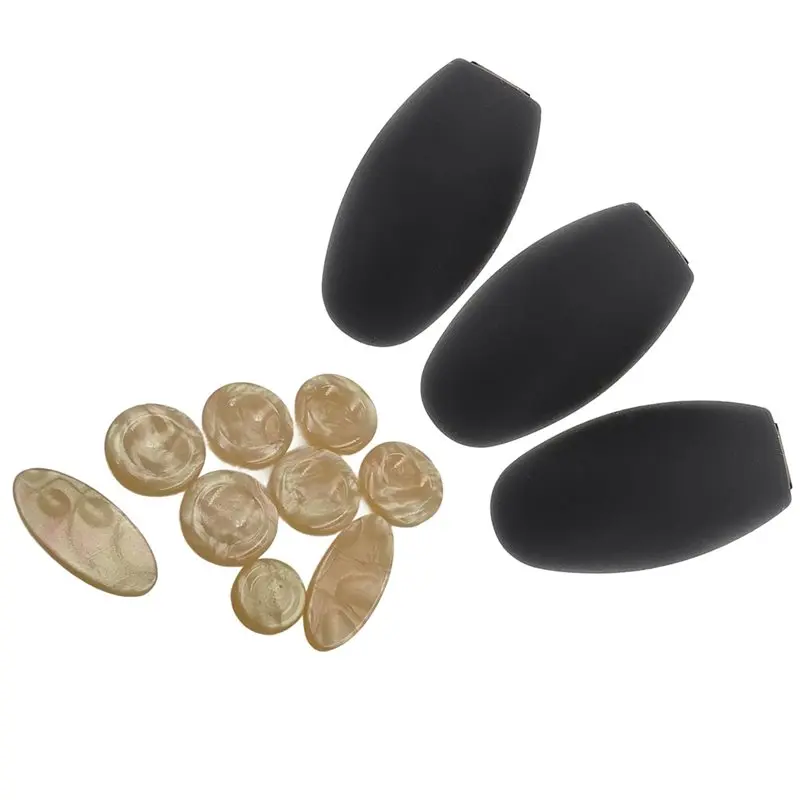 

A89E-Аксессуары для музыкальных инструментов, кнопки для пальцев саксофона, корпус ключа, подставка для большого пальца, деревянные духовые инструменты