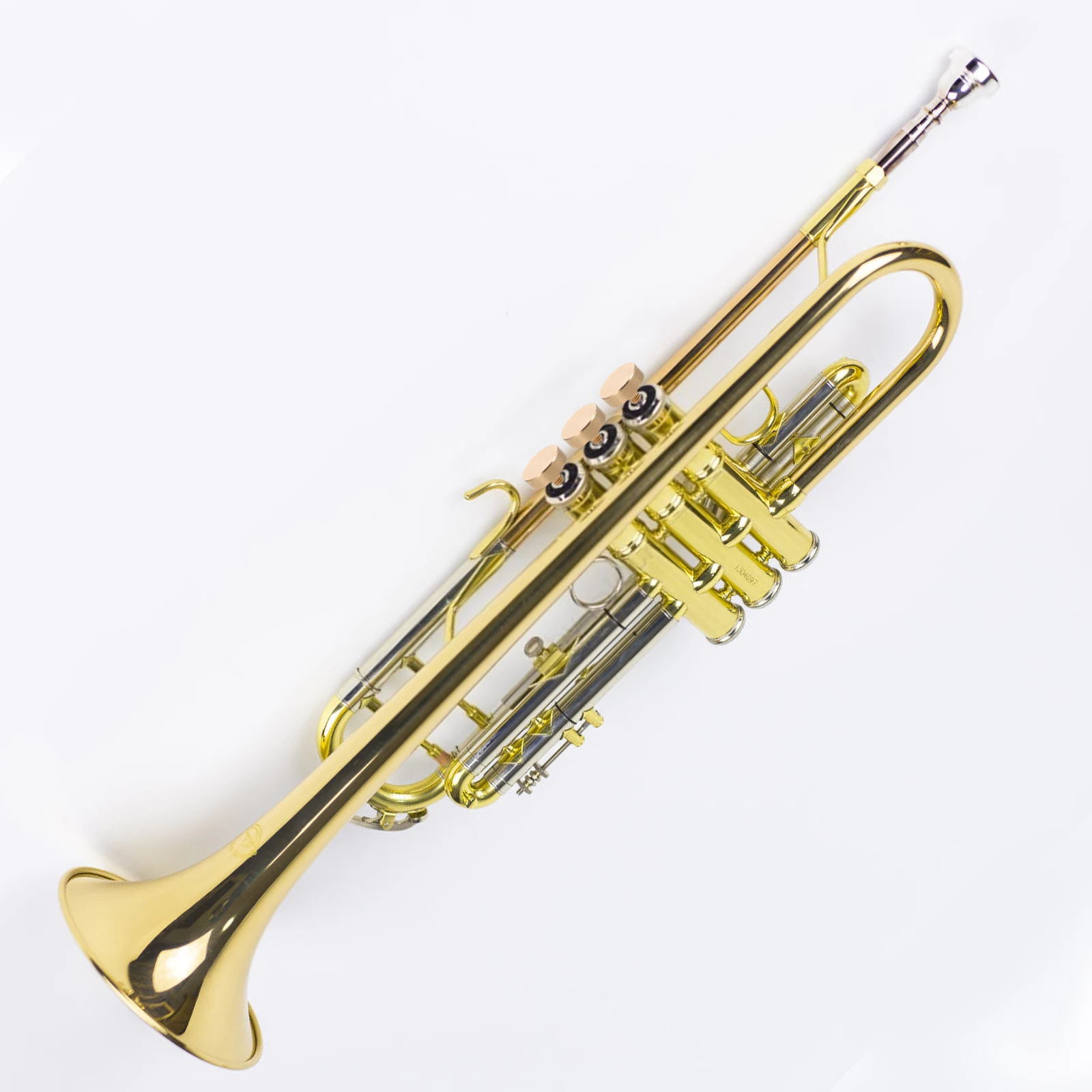 

Up Down Cover Buttons Trumpet Bottom Caps Parts Golden Small Copper Buckle Snap Musical Instrument Durable Practical Workmanship