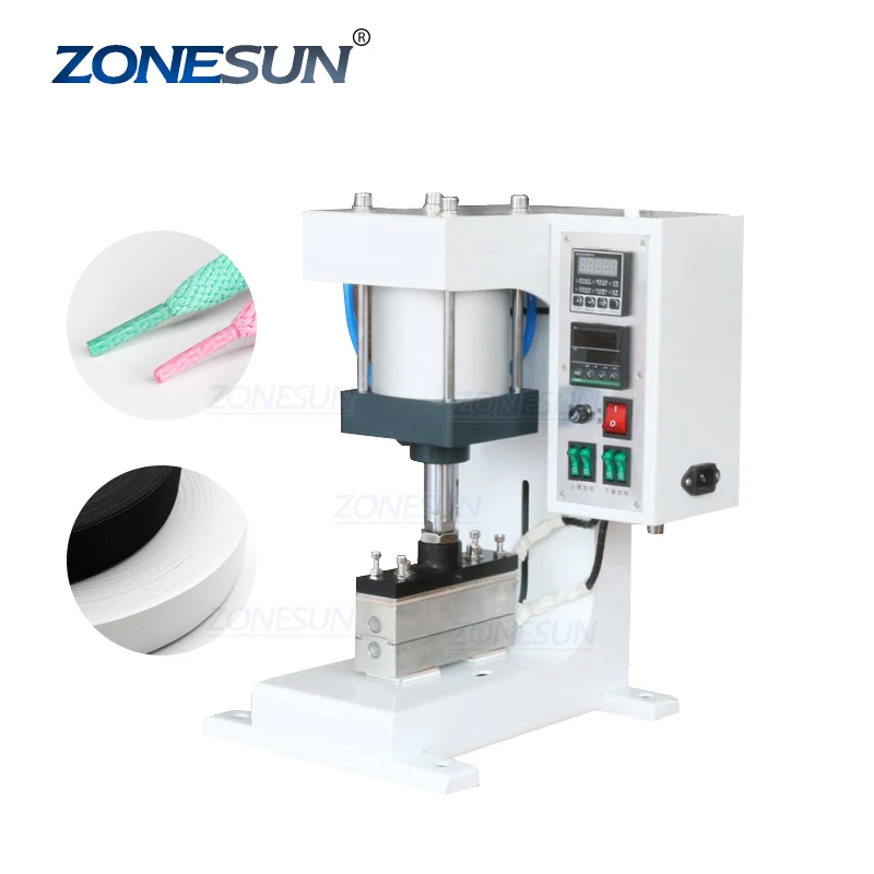 

ZONESUN ZS-819G Полуавтоматические штамповочные машины Машины для запечатывания кожаных логотипов Штамп Высокоскоростная машина для тиснения карт