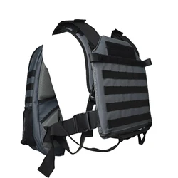 SOETAC-Molle Outdoor Colete Tático Mochila, Porta-Placa, Colete Protetor, Liberação Rápida, Stealth, Revista, Caça