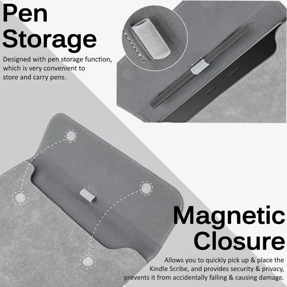 حقيبة رفيعة الأكمام لهاتف Onyx Boox Tab Ultra 10C 10 C Pro 10.3 بوصة غطاء مغناطيسي للكتاب الإلكتروني لهاتف Boox Note Air 3 C 2 Plus X3 X2 X #4