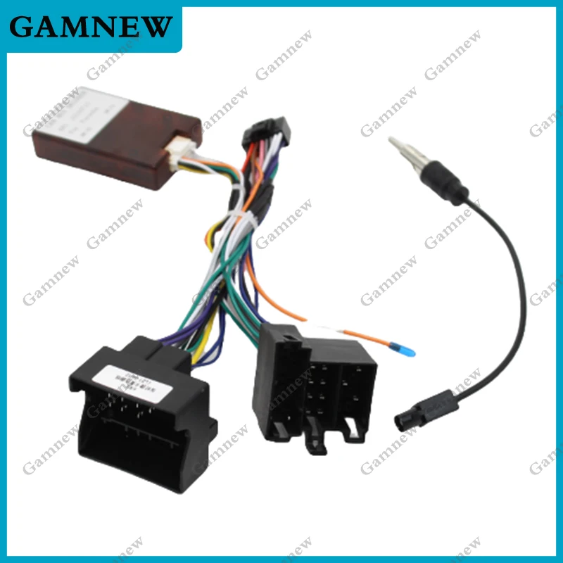 16Pin Car Wiring Harness Adapter With Canbus Box Decoder For Porsche Cayenne 2002-2009 Cayman Boxster 911