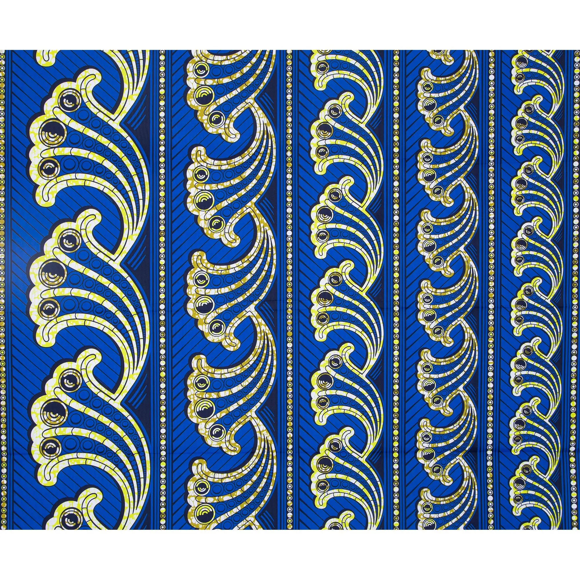 African Fabric Printed Dresses Ankara Polyester Material for Sewing Handwroking DIY Tissus FP6678