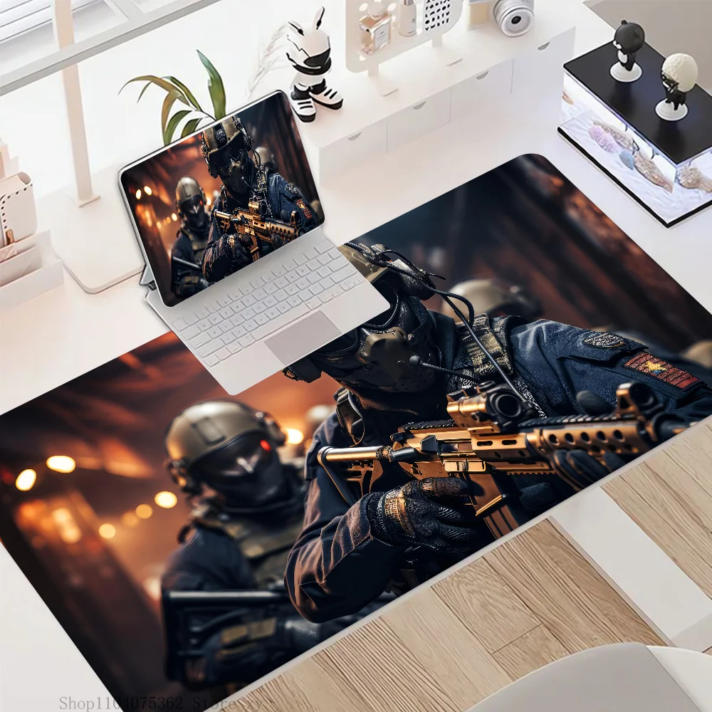 Game Counter-Strike Mousepad Large Keyboard Desk Mat Gaming Mouse Pad LockEdge Non-slip Mat