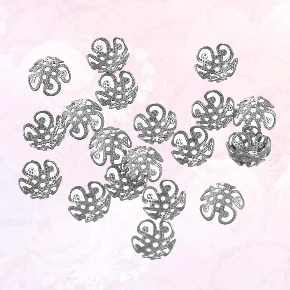 

100 Pcs Elegant Finish for Beads Jewelry Making Caps Handmade Accessories Findings End DIY Supplies