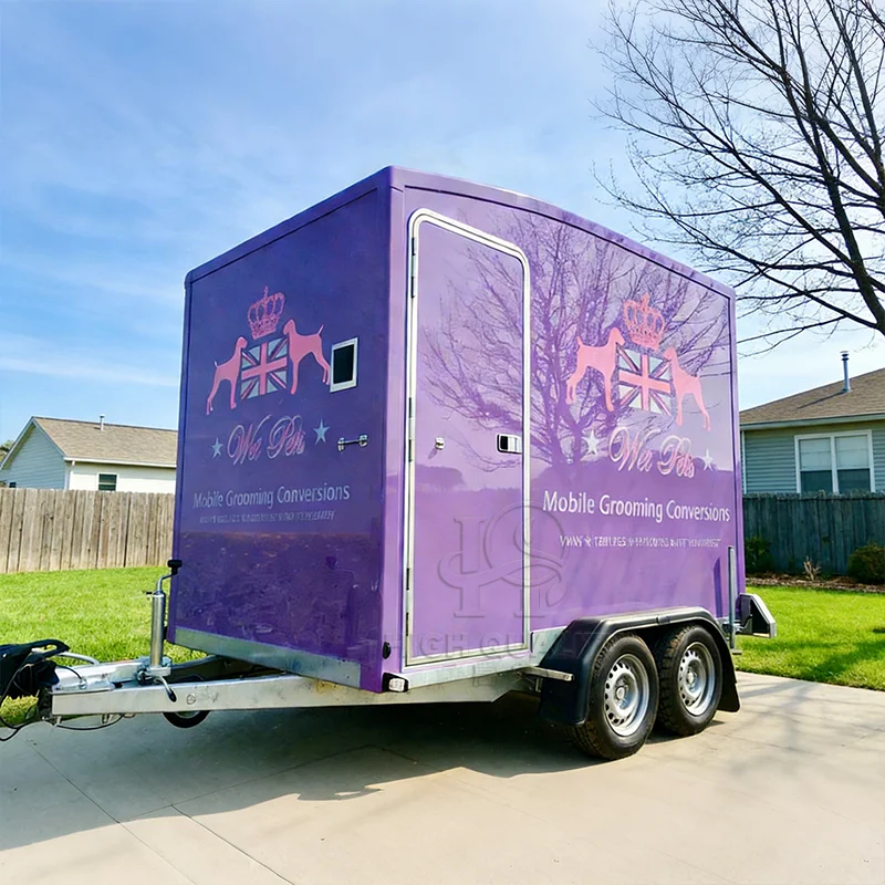 Mobile Dog Grooming Trailer For Sale Ready To Use Fully Equipped Pet Grooming Business Trailer Available